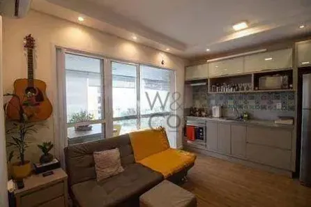 Apartamento com 1 Quarto à venda, 38m² no Cidade Monções, São Paulo