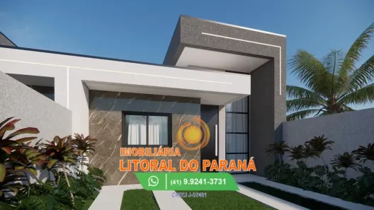 Casa com 3 Quartos à venda, 87m² no Monções, Pontal do Paraná