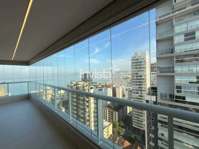 Apartamento com 3 Quartos para alugar, 116m² no Aparecida, Santos