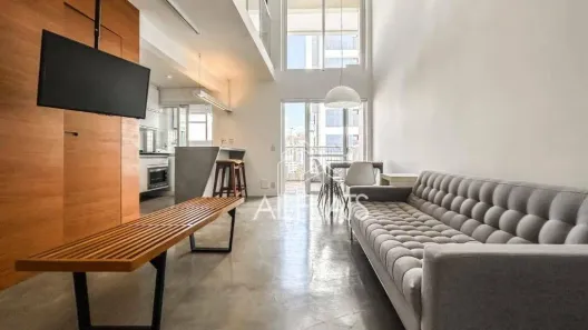Apartamento com 1 Quarto para alugar, 77m² no Vila Nova Conceição, São Paulo