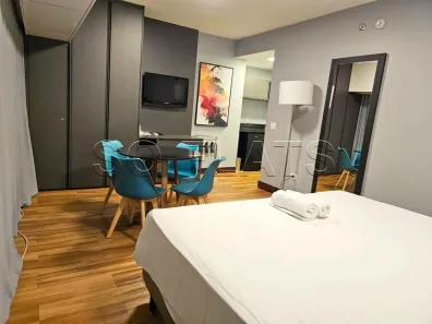 Apartamento com 1 Quarto à venda, 29m² no Cidade Monções, São Paulo