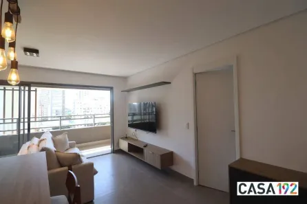 Apartamento com 1 Quarto para alugar, 54m² no Campo Belo, São Paulo