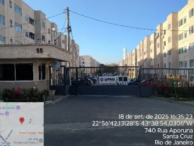 Apartamento com 2 Quartos à venda, 41m² no Santa Cruz, Rio de Janeiro
