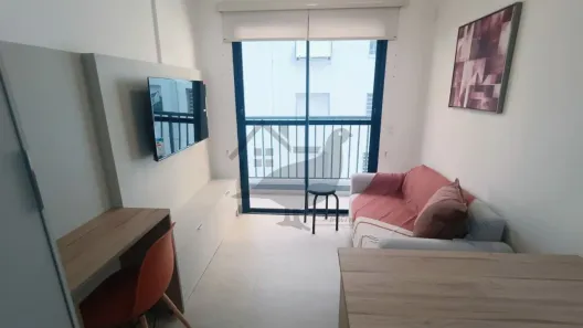 Apartamento com 1 Quarto para alugar, 27m² no Perdizes, São Paulo