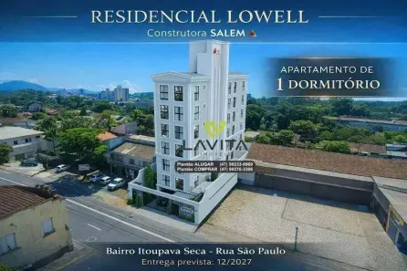 Apartamento com 1 Quarto à venda, 32m² no Itoupava Seca, Blumenau