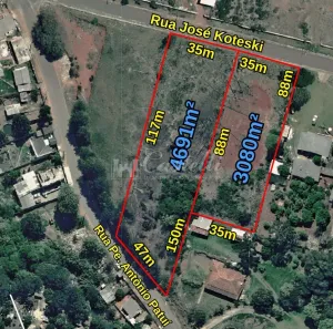 Lote/Terreno à venda, 7771m² no Cará-cará, Ponta Grossa