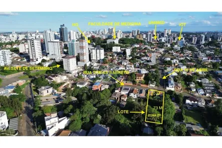 Lote/Terreno à venda, 1454m² no Vera Cruz, Passo Fundo
