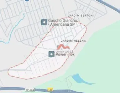 Lote/Terreno à venda, 170m² no Jardim Mirandola, Americana