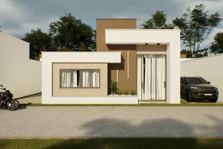 Casa de Condomínio com 3 Quartos à venda, 77m² no Jardim Limoeiro, Camaçari