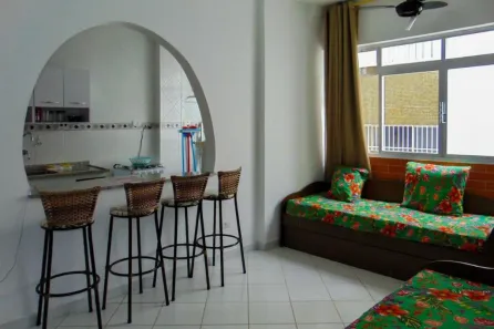 Apartamento com 1 Quarto à venda, 46m² no Pitangueiras, Guarujá