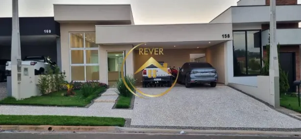 Casa de Condomínio com 3 Quartos à venda, 150m² no Residencial Real Parque Sumaré, Sumaré