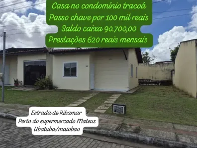 Casa de Condomínio com 2 Quartos à venda, 45m² no Rio São João, São José de Ribamar