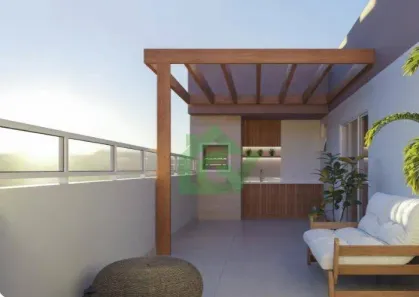 Cobertura com 3 Quartos à venda, 123m² no Martim de Sá, Caraguatatuba