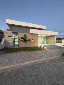Casa de Condomínio com 3 Quartos à venda, 153m² no Zona de Expansão (Olhos D'Agua), Barra dos Coqueiros