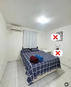 Apartamento com 2 Quartos para alugar, 58m² no Turu, São Luís