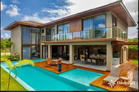 Casa de Condomínio com 7 Quartos à venda, 469m² no Açu da Torre, Mata de São João