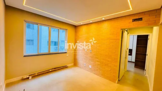 Apartamento com 1 Quarto para alugar, 65m² no Gonzaga, Santos