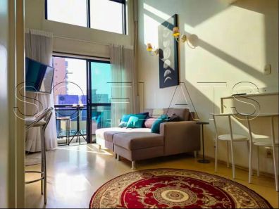 Flat com 1 Quarto à venda, 44m² no Moema, São Paulo