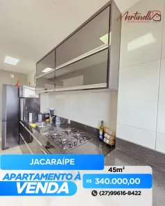 Apartamento com 2 Quartos à venda, 45m² no Conjunto Jacaraípe, Serra