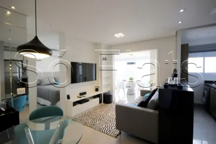 Flat com 1 Quarto para alugar, 55m² no Vila Nova Conceição, São Paulo