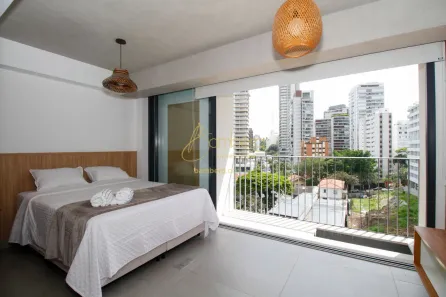 Apartamento com 1 Quarto à venda, 28m² no Jardim das Bandeiras, São Paulo