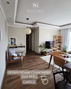 Apartamento com 2 Quartos à venda, 64m² no Vila Mogilar, Mogi das Cruzes