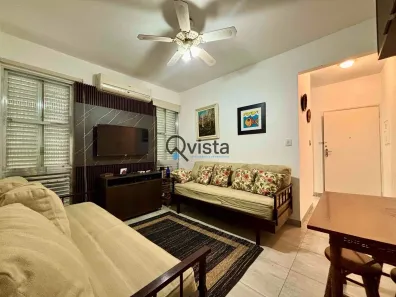 Apartamento com 1 Quarto à venda, 50m² no Vila Alzira, Guarujá
