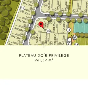 Lote/Terreno à venda, 962m² no Parque Cidade, Goiânia