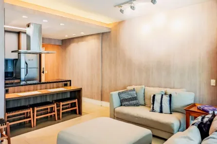 Apartamento com 1 Quarto para alugar, 85m² no Brooklin Paulista, São Paulo