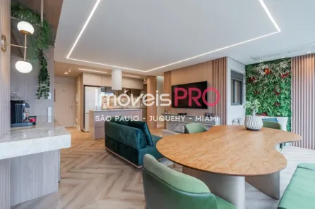 Apartamento com 2 Quartos para alugar, 74m² no Indianópolis, São Paulo