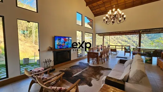Casa de Condomínio com 4 Quartos à venda, 290m² no Secretário, Petrópolis