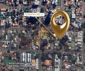 Lote/Terreno à venda, 962m² no Centro, Cascavel