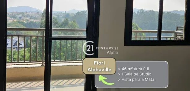 Apartamento com 1 Quarto à venda, 46m² no Dezoito do Forte Empresarial/Alphaville., Barueri