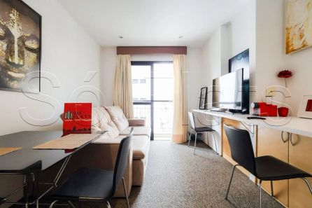 Flat com 1 Quarto à venda, 35m² no Indianópolis, São Paulo