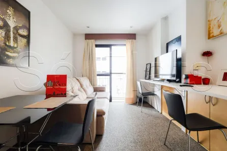 Flat com 1 Quarto à venda, 35m² no Indianópolis, São Paulo