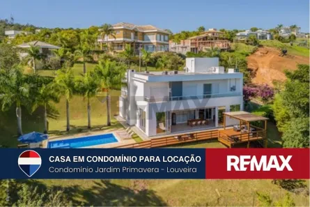Casa de Condomínio com 4 Quartos para alugar, 475m² no Residencial Jardim Primavera, Louveira