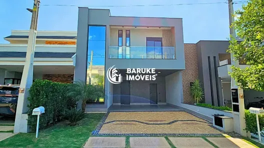 Casa de Condomínio com 3 Quartos à venda, 203m² no Jardim Bréscia, Indaiatuba