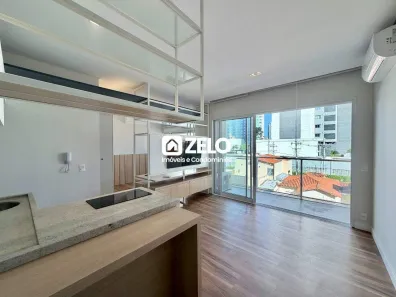 Apartamento com 1 Quarto para alugar, 38m² no Cambuí, Campinas