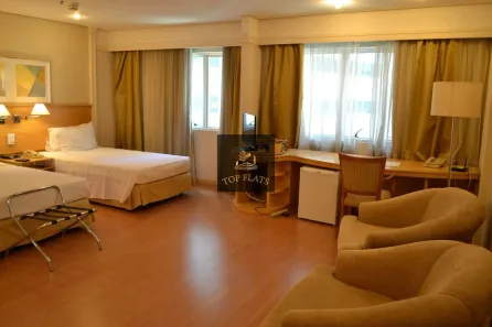 Flat com 1 Quarto para alugar, 33m² no Vila Olímpia, São Paulo