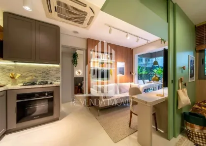 Apartamento com 2 Quartos à venda, 42m² no Santo Amaro, São Paulo