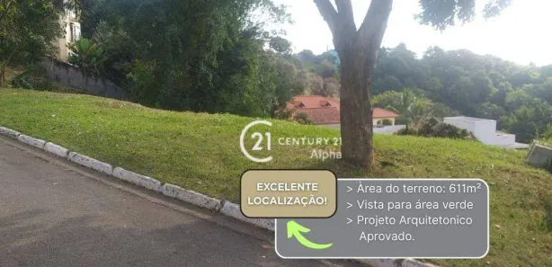 Lote/Terreno à venda, 611m² no Tarumã, Santana de Parnaíba