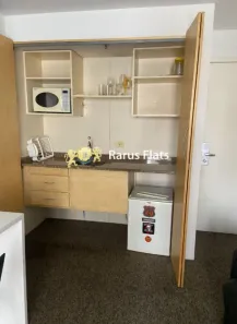 Flat com 1 Quarto para alugar, 35m² no Indianópolis, São Paulo