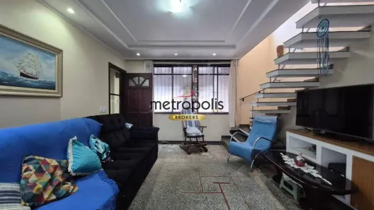 Sobrado com 4 Quartos à venda, 180m² no Jardim Jamaica, Santo André