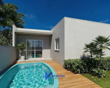 Casa com 2 Quartos à venda, 62m² no Balneário Shangri-lá, Pontal do Paraná