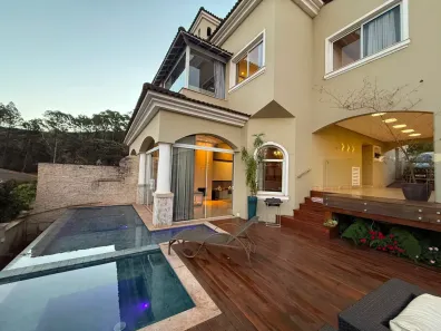 Casa de Condomínio com 3 Quartos à venda, 340m² no Alphaville - Lagoa dos Ingleses, Nova Lima