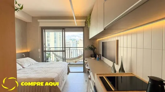 Apartamento com 1 Quarto à venda, 21m² no República, São Paulo