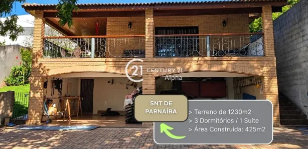 Fazenda/Sítio com 3 Quartos à venda, 425m² no Chácara Estela, Santana de Parnaíba