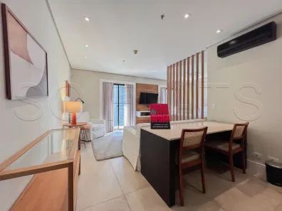 Flat com 1 Quarto para alugar, 42m² no Itaim Bibi, São Paulo