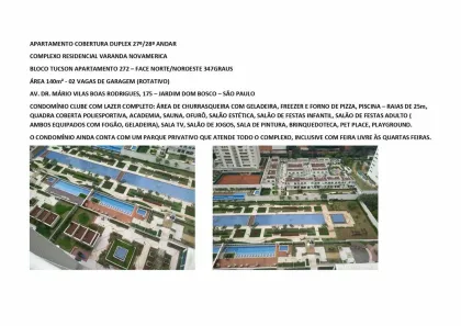 Cobertura com 4 Quartos à venda, 140m² no Jardim Dom Bosco, São Paulo