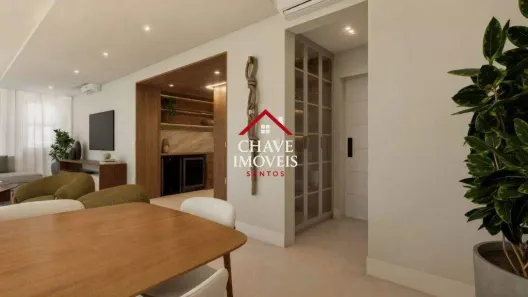 Apartamento com 3 Quartos à venda, 220m² no Boqueirão, Santos